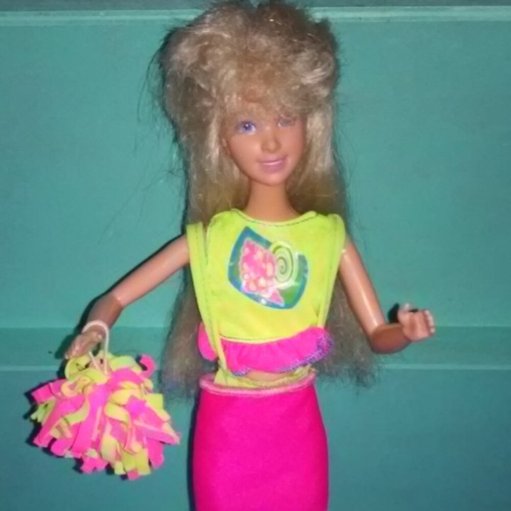 Barbie Doll Jazzie Cheerleader Fashion 80s